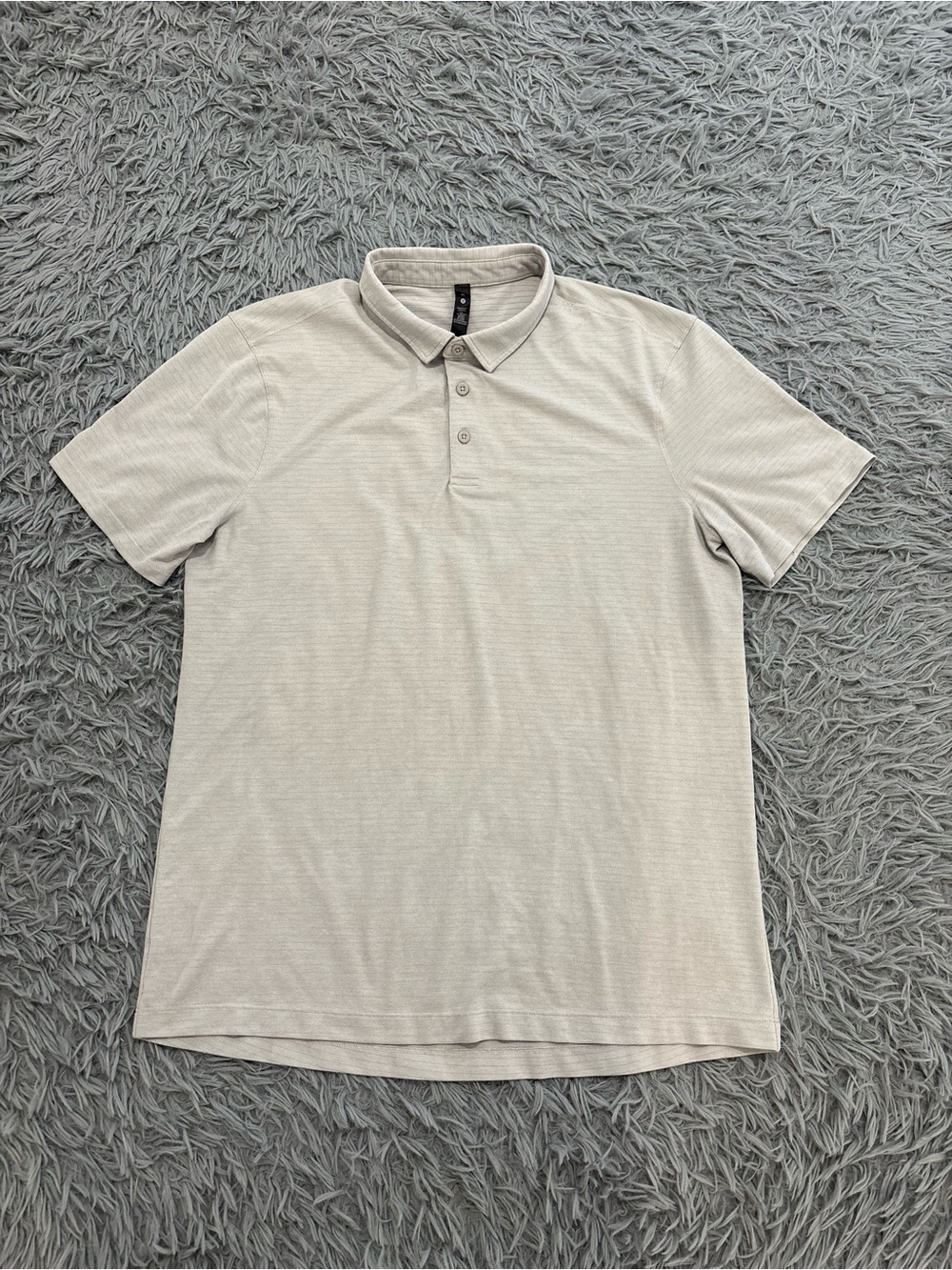 Lululemon Evolution Polo Shirt Men’s XL Gray Golf Performance Casual Preppy